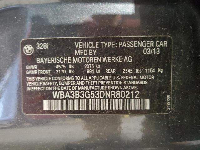 Photo 11 VIN: WBA3B3G53DNR80212 - BMW 328 XI 