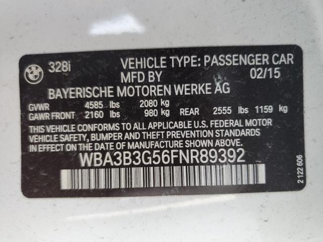 Photo 11 VIN: WBA3B3G56FNR89392 - BMW 328 XI 