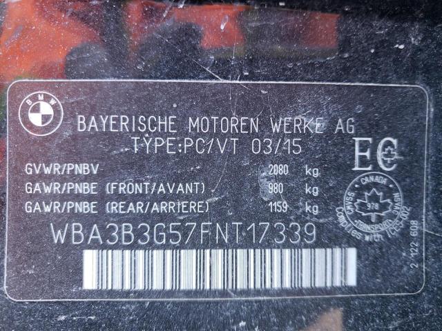 Photo 11 VIN: WBA3B3G57FNT17339 - BMW 328 XI 