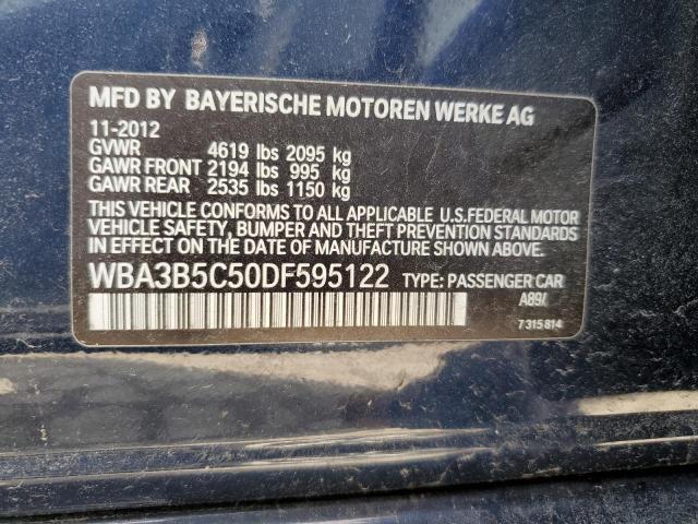 Photo 11 VIN: WBA3B5C50DF595122 - BMW 3 SERIES 