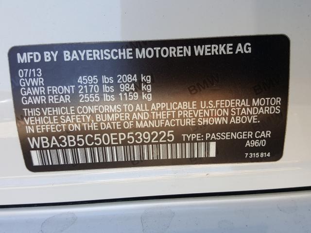 Photo 9 VIN: WBA3B5C50EP539225 - BMW 328 XI SUL 