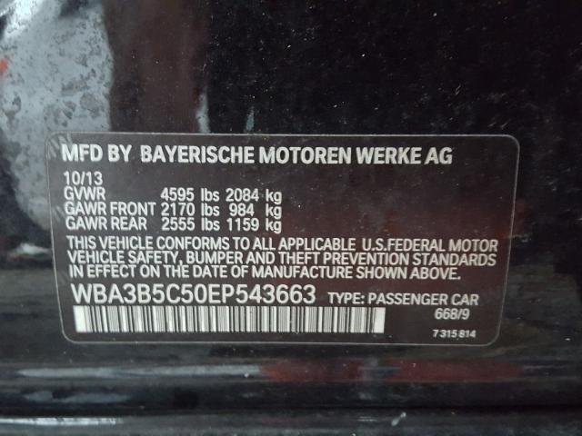 Photo 9 VIN: WBA3B5C50EP543663 - BMW 328 XI SUL 