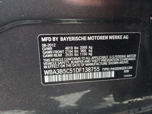 Photo 9 VIN: WBA3B5C51DF138755 - BMW 328 XI SUL 