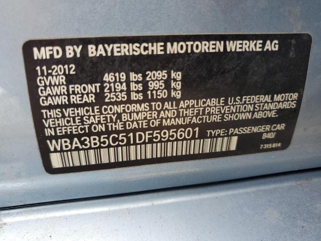 Photo 11 VIN: WBA3B5C51DF595601 - BMW 3 SERIES 