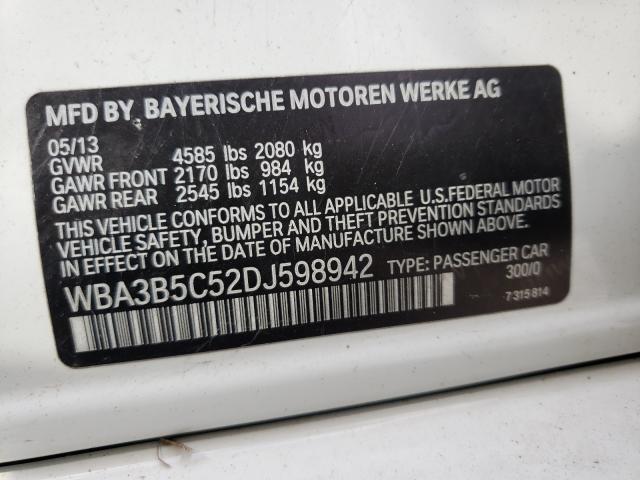 Photo 9 VIN: WBA3B5C52DJ598942 - BMW 328 XI SUL 