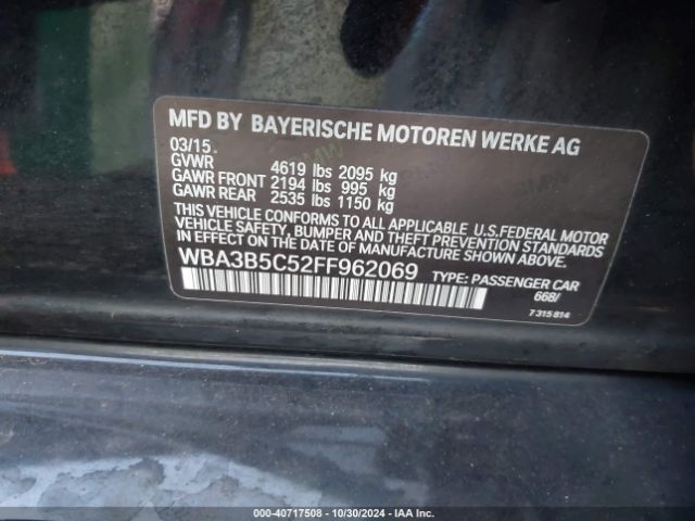 Photo 8 VIN: WBA3B5C52FF962069 - BMW 328I 