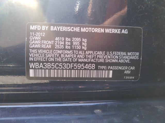 Photo 9 VIN: WBA3B5C53DF595468 - BMW 328 XI SUL 