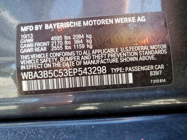 Photo 12 VIN: WBA3B5C53EP543298 - BMW 3 SERIES 