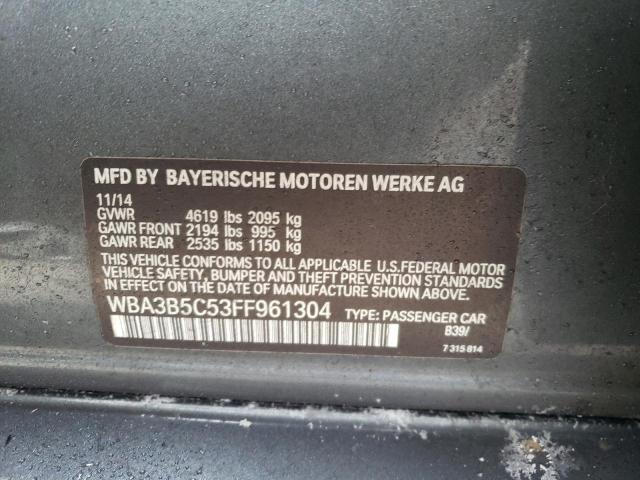 Photo 11 VIN: WBA3B5C53FF961304 - BMW 3 SERIES 