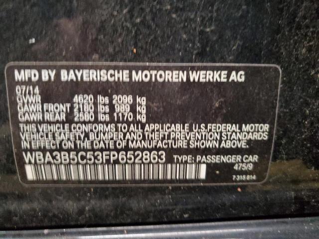 Photo 11 VIN: WBA3B5C53FP652863 - BMW 3 SERIES 