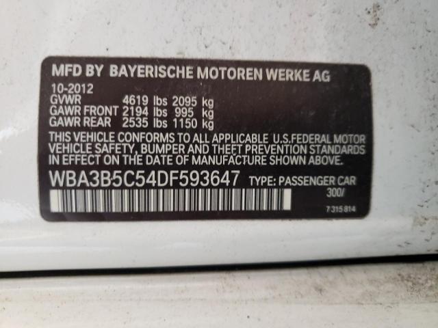 Photo 11 VIN: WBA3B5C54DF593647 - BMW 328 XI SUL 