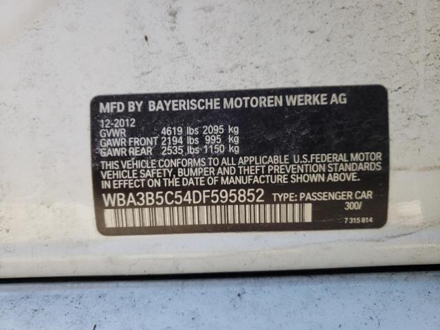 Photo 9 VIN: WBA3B5C54DF595852 - BMW 328 XI SUL 