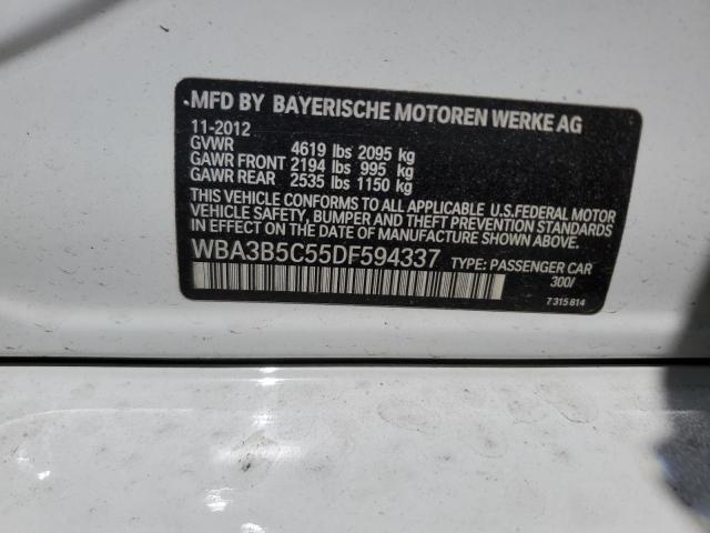 Photo 11 VIN: WBA3B5C55DF594337 - BMW 3 SERIES 