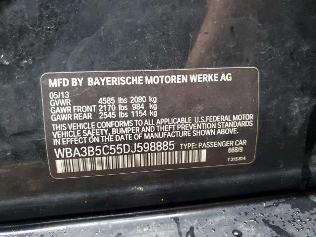 Photo 11 VIN: WBA3B5C55DJ598885 - BMW 3 SERIES 