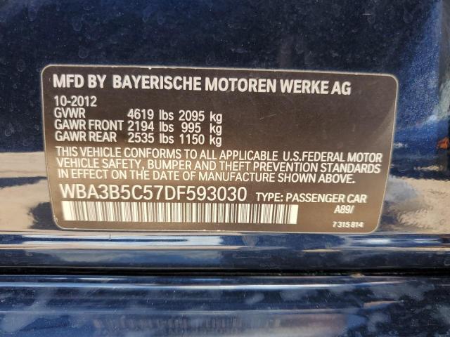 Photo 11 VIN: WBA3B5C57DF593030 - BMW 328 XI SUL 