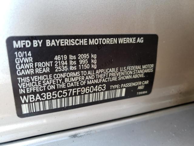 Photo 11 VIN: WBA3B5C57FF960463 - BMW 328 XI SUL 