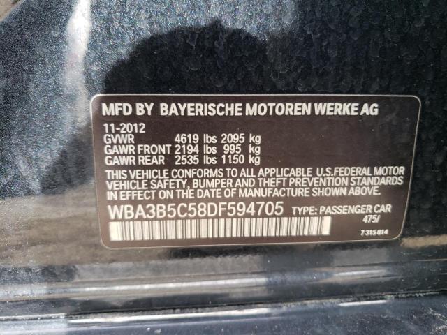 Photo 11 VIN: WBA3B5C58DF594705 - BMW 3 SERIES 