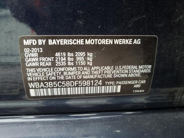 Photo 9 VIN: WBA3B5C58DF598124 - BMW 328 XI SUL 