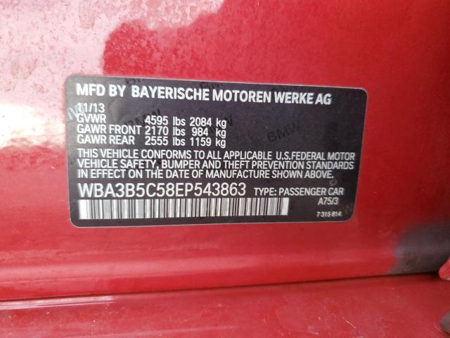 Photo 11 VIN: WBA3B5C58EP543863 - BMW 3 SERIES 