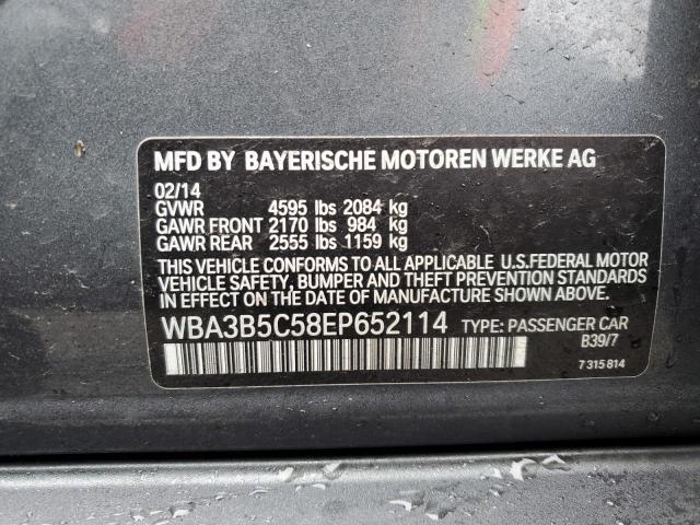 Photo 11 VIN: WBA3B5C58EP652114 - BMW 3 SERIES 