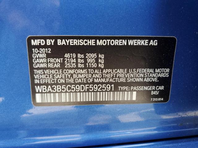 Photo 11 VIN: WBA3B5C59DF592591 - BMW 328 XI SUL 