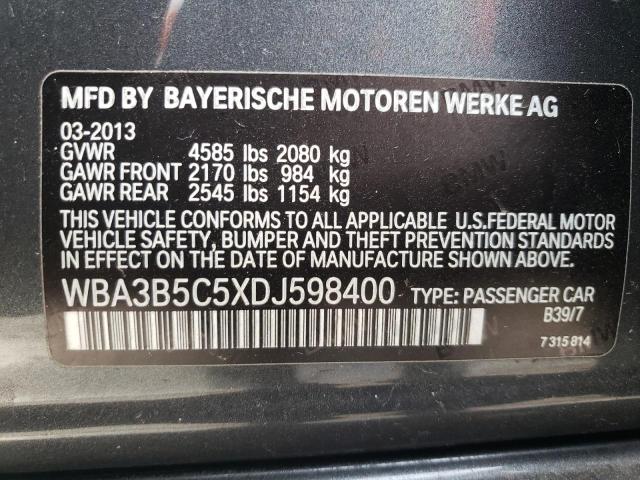 Photo 12 VIN: WBA3B5C5XDJ598400 - BMW 3 SERIES 