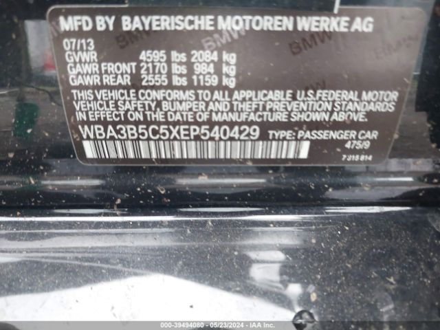 Photo 8 VIN: WBA3B5C5XEP540429 - BMW 328I 