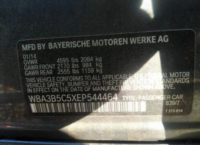 Photo 8 VIN: WBA3B5C5XEP544464 - BMW 328I 