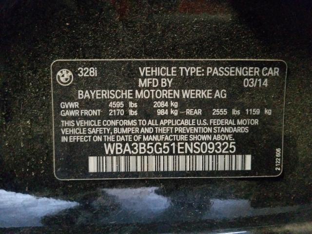 Photo 9 VIN: WBA3B5G51ENS09325 - BMW 3 SERIES 