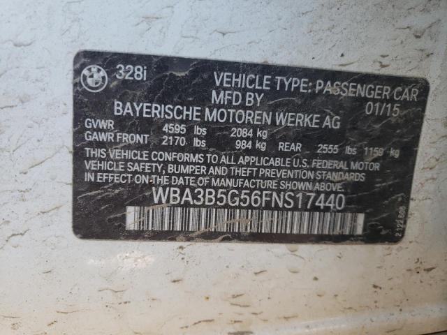 Photo 9 VIN: WBA3B5G56FNS17440 - BMW 328 XI SUL 