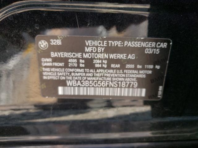 Photo 9 VIN: WBA3B5G56FNS18779 - BMW 328 XI SUL 