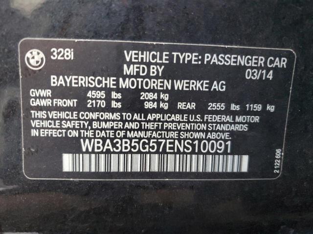 Photo 12 VIN: WBA3B5G57ENS10091 - BMW 3 SERIES 