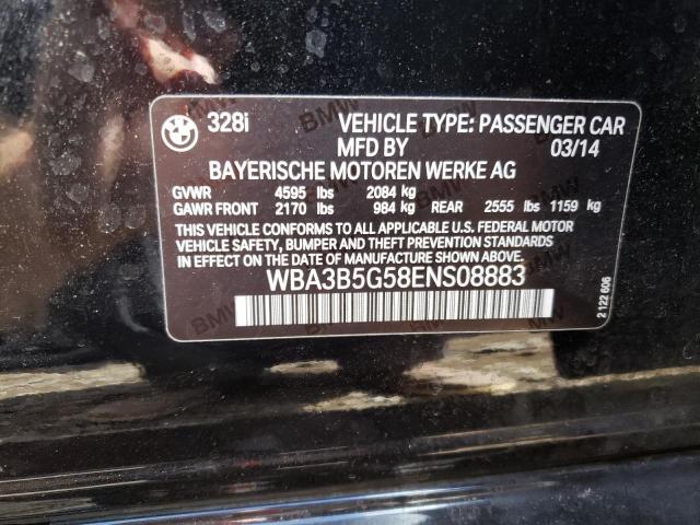 Photo 9 VIN: WBA3B5G58ENS08883 - BMW 328 XI SUL 