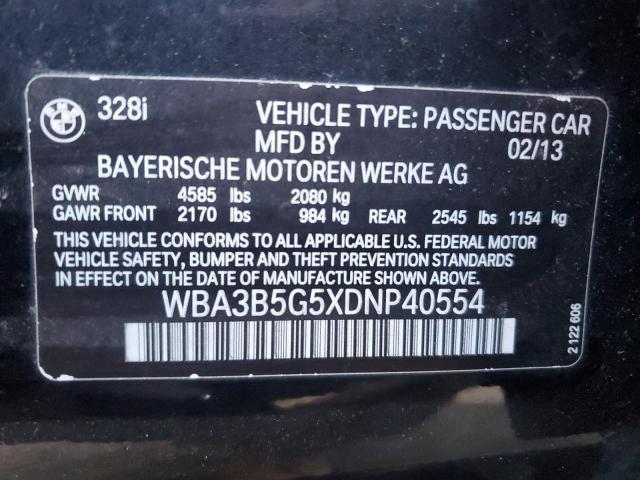 Photo 11 VIN: WBA3B5G5XDNP40554 - BMW 3 SERIES 