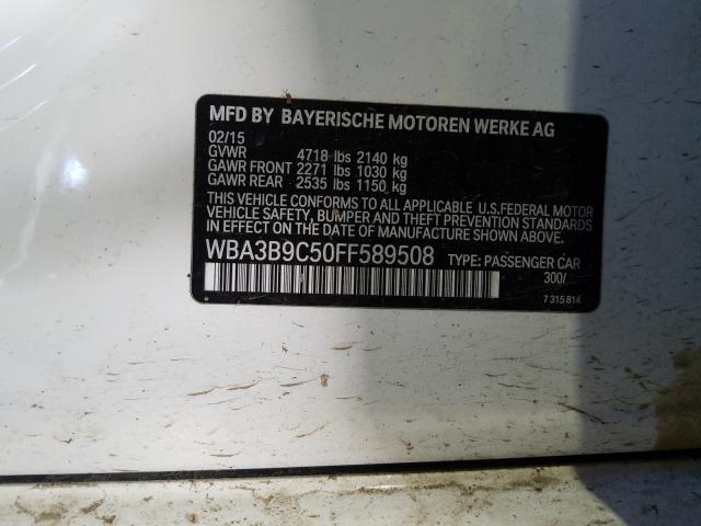 Photo 9 VIN: WBA3B9C50FF589508 - BMW 335 XI 