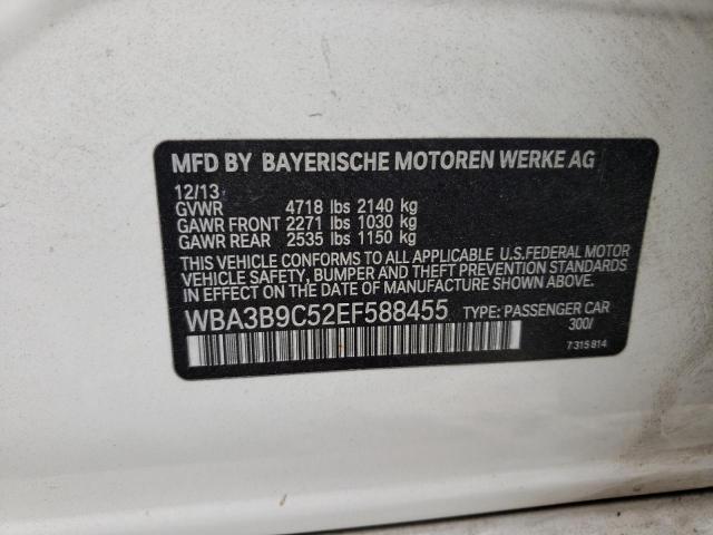 Photo 11 VIN: WBA3B9C52EF588455 - BMW 335 XI 