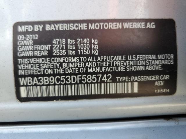 Photo 12 VIN: WBA3B9C53DF585742 - BMW 335 XI 