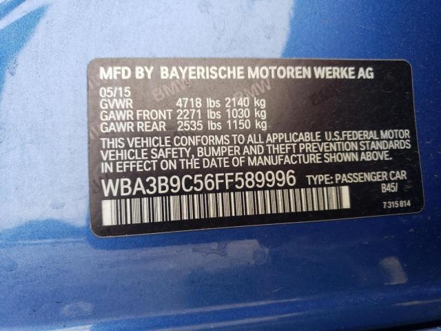 Photo 11 VIN: WBA3B9C56FF589996 - BMW 335 XI 