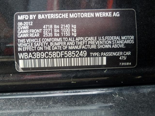 Photo 9 VIN: WBA3B9C58DF585249 - BMW 335 XI 