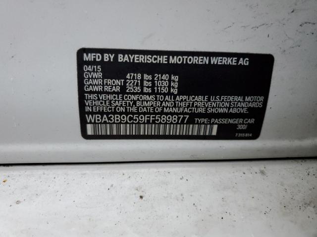 Photo 12 VIN: WBA3B9C59FF589877 - BMW 335 XI 