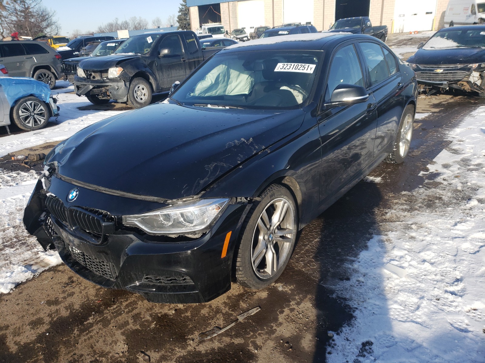 Photo 1 VIN: WBA3B9G52ENR91299 - BMW 335 XI 