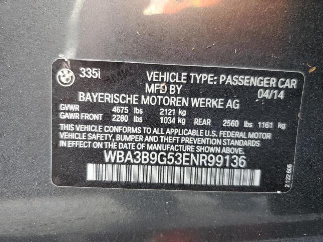 Photo 9 VIN: WBA3B9G53ENR99136 - BMW 335 XI 