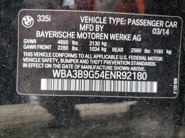 Photo 9 VIN: WBA3B9G54ENR92180 - BMW 335 XI 