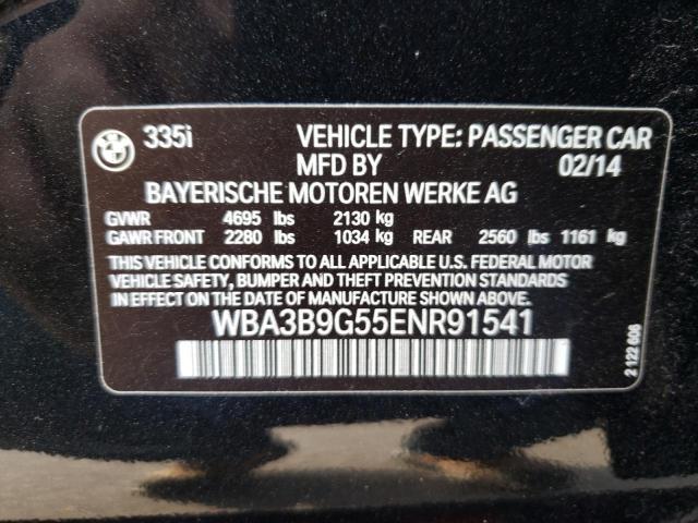 Photo 9 VIN: WBA3B9G55ENR91541 - BMW 335 XI 