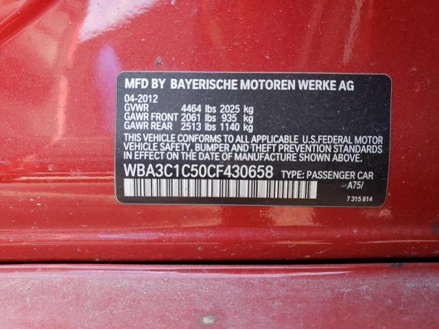 Photo 11 VIN: WBA3C1C50CF430658 - BMW 328 I SULE 