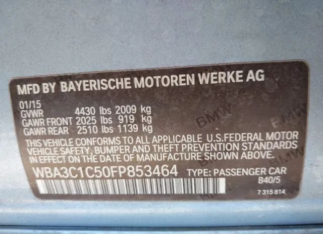 Photo 8 VIN: WBA3C1C50FP853464 - BMW 3ER 