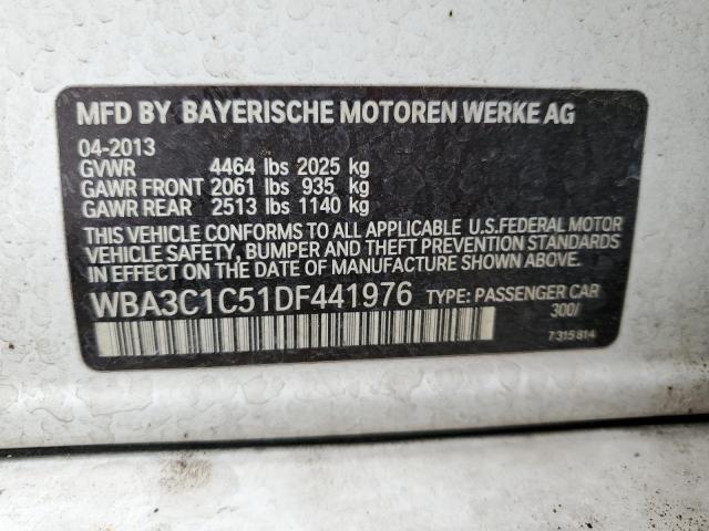 Photo 11 VIN: WBA3C1C51DF441976 - BMW 328 I SULE 