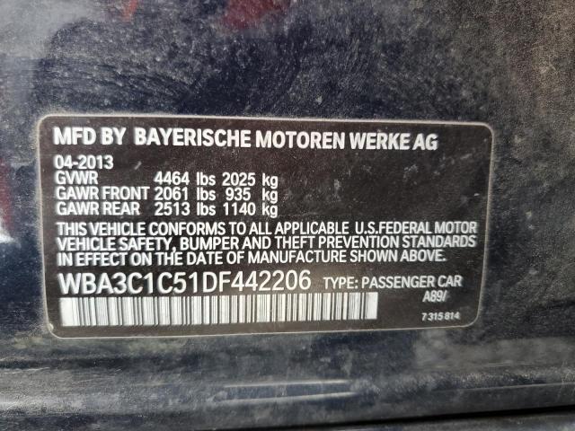 Photo 12 VIN: WBA3C1C51DF442206 - BMW 328 I SULE 