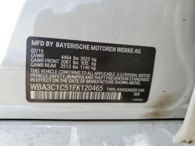 Photo 11 VIN: WBA3C1C51FK120465 - BMW 328 I SULE 