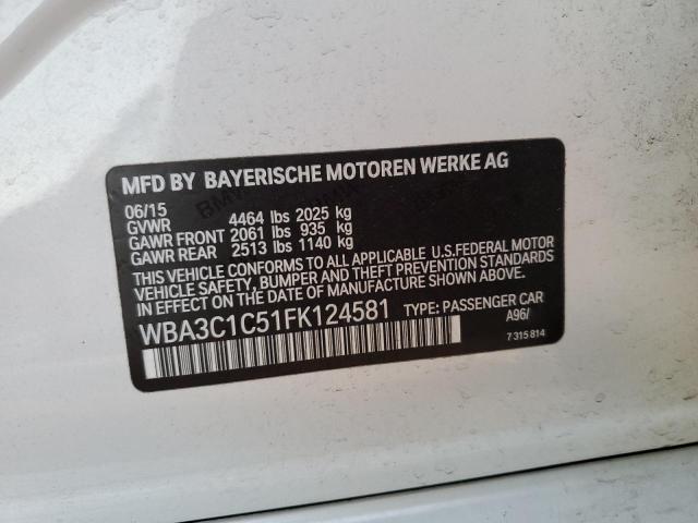 Photo 11 VIN: WBA3C1C51FK124581 - BMW 328 I SULE 